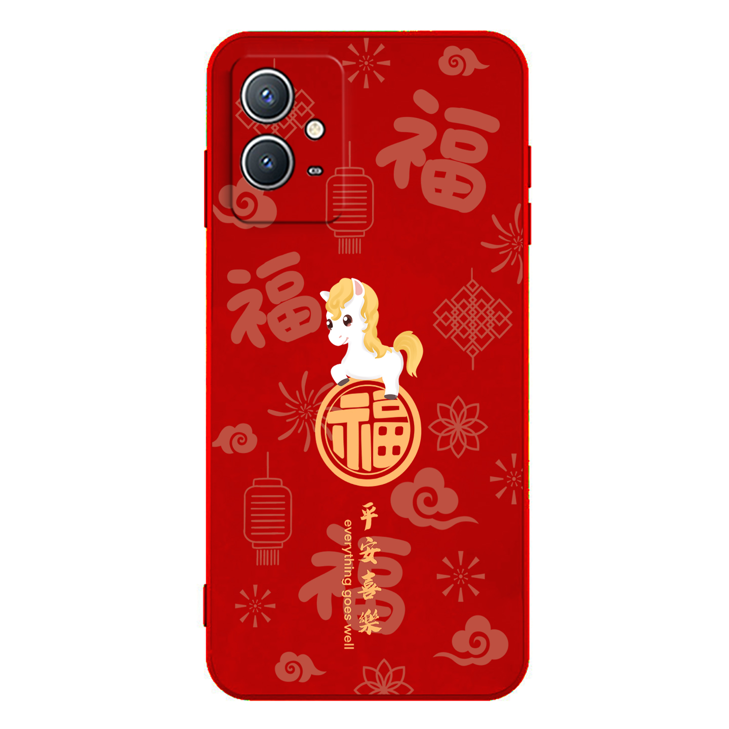 福顺午马适用vivoy3手机壳V2054A软壳vivo y17硅胶y30/y32/y31s/y33s全包viv0y30防摔V1901A中国风V1901T女款 - 图3