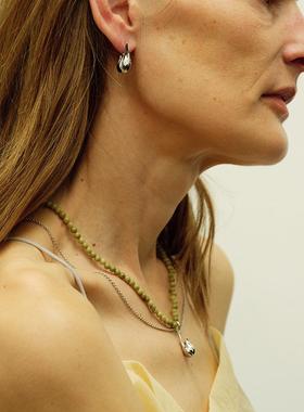 【董洁同款】BLOTT  阿拉善玛瑙 双层叠戴种子项链 植物系饰品