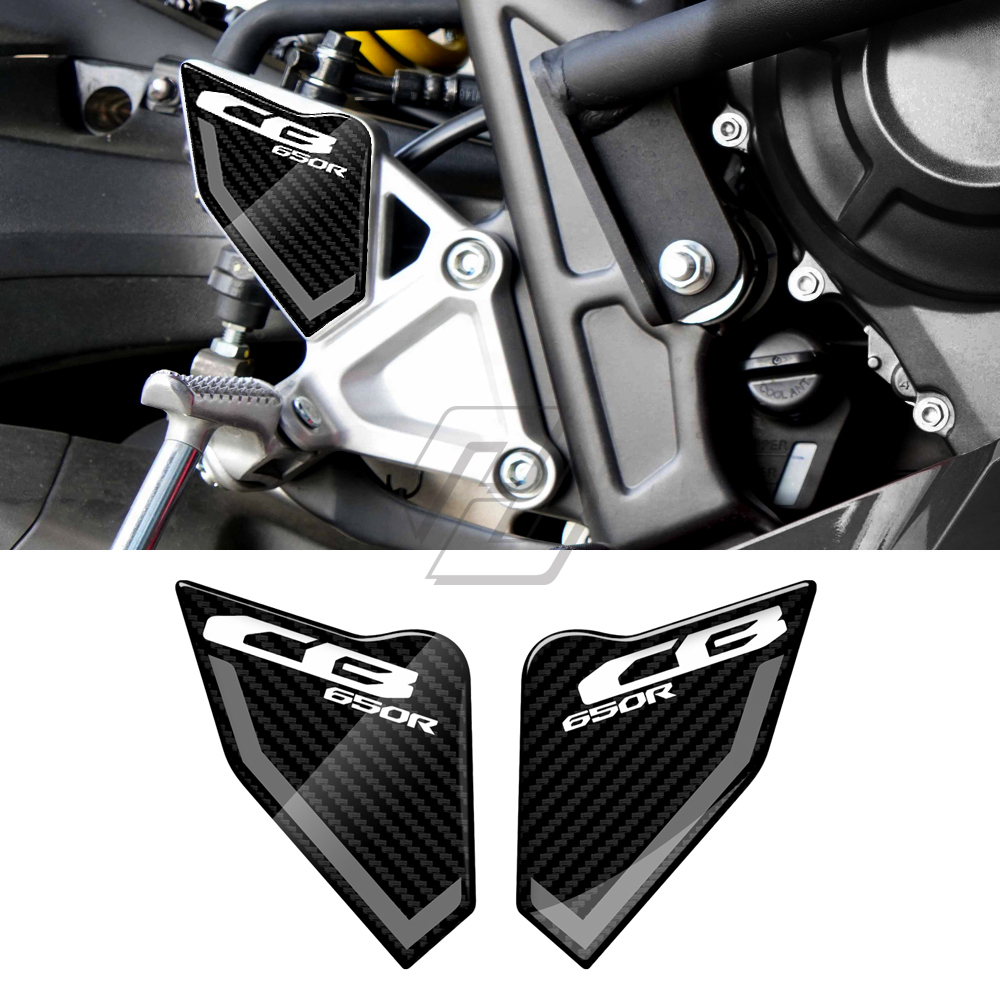 适用本田 CB650R 20-22改装油箱贴纸防滑贴鱼骨贴油箱盖贴纸-图2