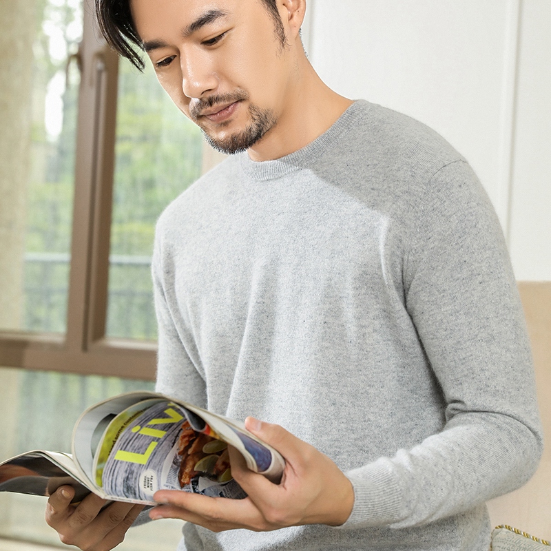 韩版潮流秋冬款保暖宽松纯色羊毛衫 意暖娇针织衫/毛衣