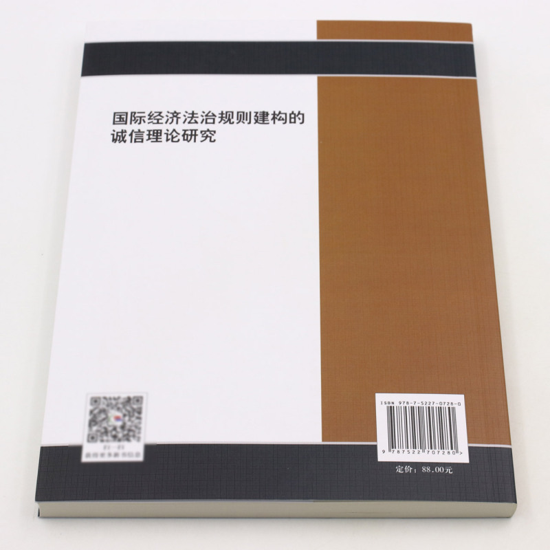 国际经济法治规则建构的诚信理论研究/重大法学文库 - 图2