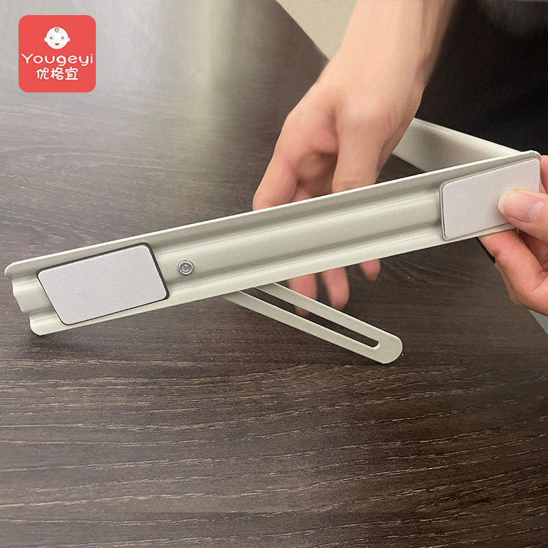 床围栏免打孔不锈钢免钉贴强力无痕钉儿童床护栏围栏专用,淘宝优惠券,粉丝福利购,淘宝优惠卷