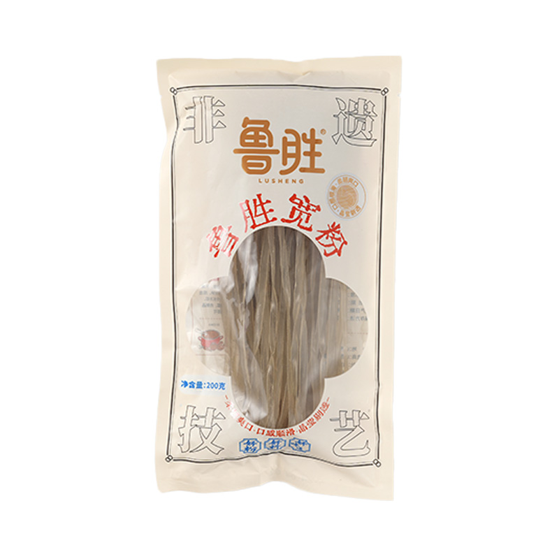 0脂代餐红薯宽粉鲁胜粉条低脂干货苕粉火锅山东特产地瓜粉丝粉条