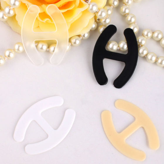 Strap buckle back invisible racer cross bra