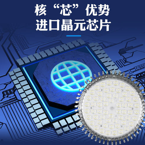 防眩目室内体育馆篮球馆led球馆灯乒乓网球场照明羽毛球馆专用灯 - 图1