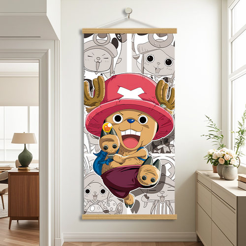 海贼王挂画动漫海报路飞索隆娜美艾斯艾斯装饰画卧室书房二次元图 - 图2