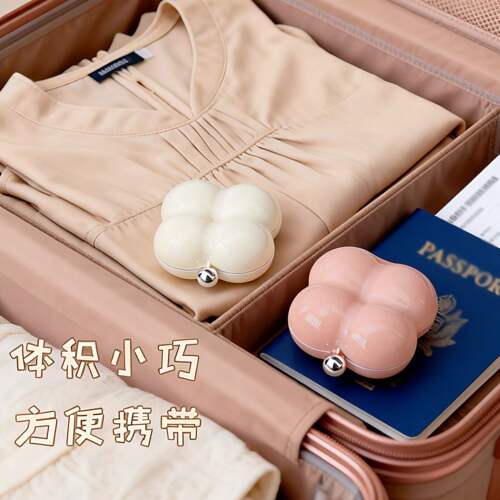 首饰盒耳钉耳环项链收纳盒高档精致小型便携发饰品收纳分格防氧化 - 图1