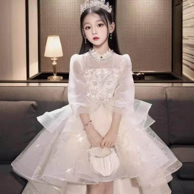 公主裙女童礼服新款儿童生日连衣裙花童女孩蓬蓬裙六一儿童演出服,淘宝优惠券,粉丝福利购,淘宝优惠卷