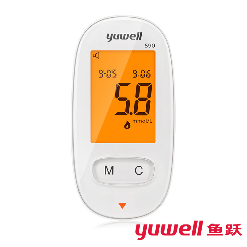 鱼跃血糖测试仪家用低痛快测精准 嘉和康泰医疗器械血糖用品