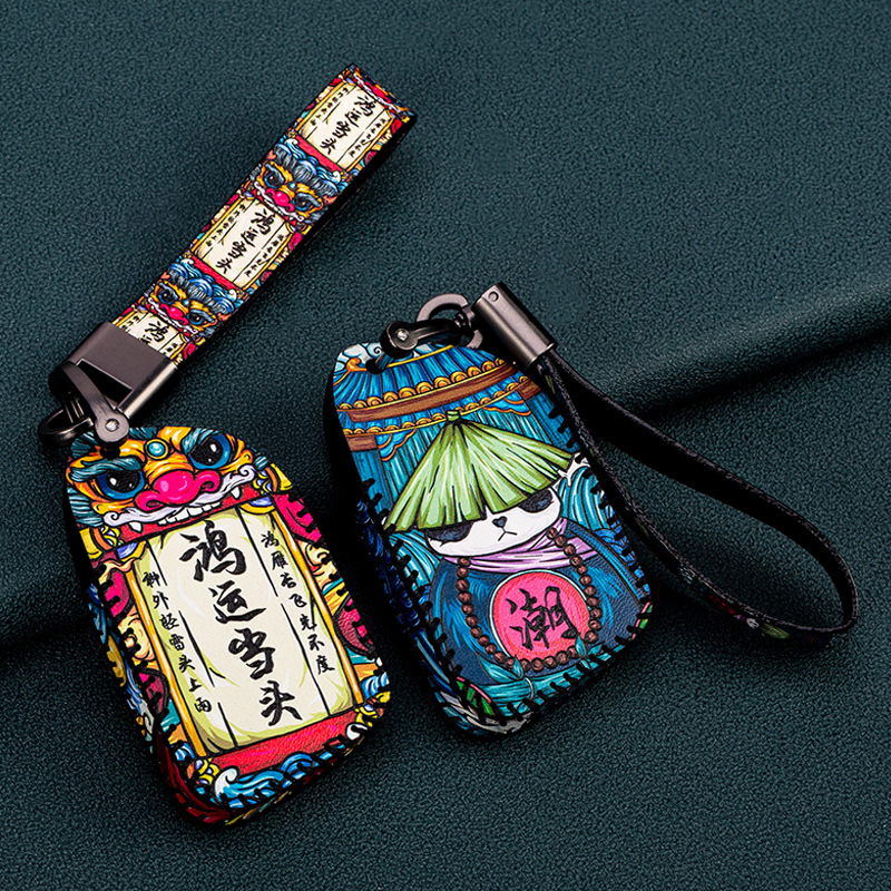 适用凯迪拉克钥匙套XT5 XT4 CT5 ATSL CT6扣XTS XT6 CT4钥匙包套 - 图2