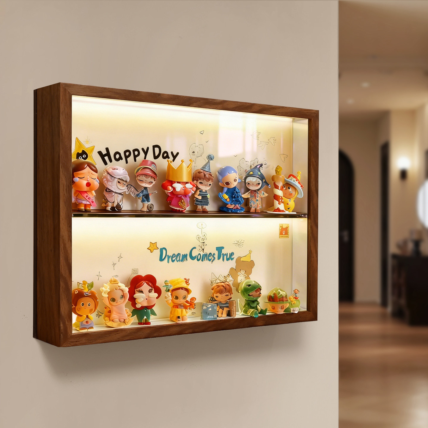 盲盒收纳电表箱装饰画客厅走廊卧室壁挂式开关总闸遮挡置物架灯画,淘宝优惠券,粉丝福利购,淘宝优惠卷