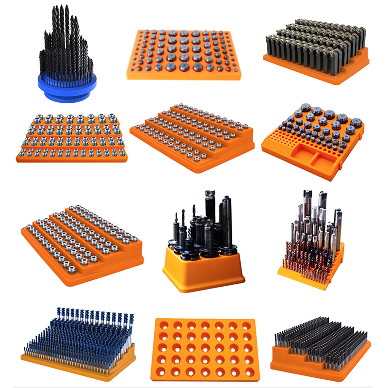 麻花钻头专用铣刀收纳盒er夹头筒夹零件配件整理盒刀柄工具收纳架