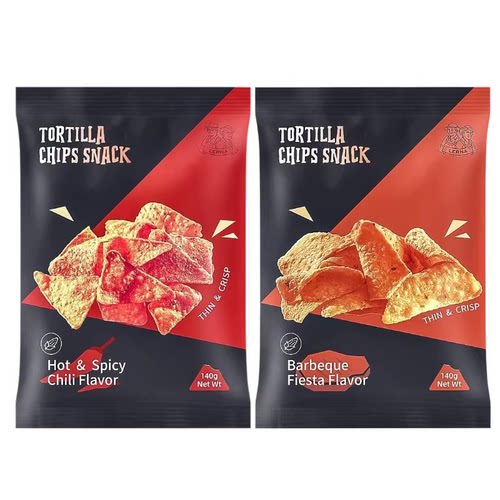 印尼进口LERNA莱纳玉米片烧烤香辣味三角块脆片休闲薯片袋装零食 - 图3