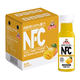 南航头等仓专供，福兰农庄 NFC纯鲜榨100%果汁饮料 300ml*10瓶 多口味 立减+券后45.9元包邮 (第1项此价)