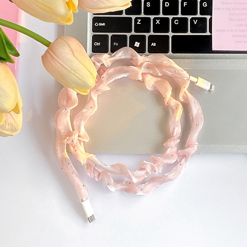 手机数据线保护套线OPPO华为小米苹果充电器线缠绕线防折断保护绳,淘宝优惠券,粉丝福利购,淘宝优惠卷