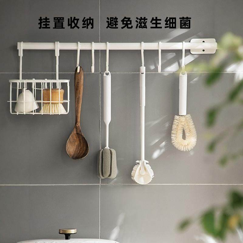 长柄可折叠杯刷硅胶刷子玻璃水杯奶瓶破壁机专用清洗缝隙无死角刷,淘宝优惠券,粉丝福利购,淘宝优惠卷