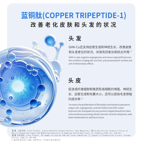 禾现蓝铜肽控油洗发水清爽控油深层清洁头皮污垢 - 图2