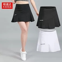 Summer Sports Pants Skirts Women Marathon Running Anti-Walk Light Speed Dry Breathable Badminton Tennis Skirt Sport Half Body Dress