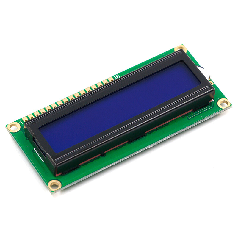 LCD1602液晶显示屏 1602A 5V/3.3V蓝屏带背光白字体显示器件-图2