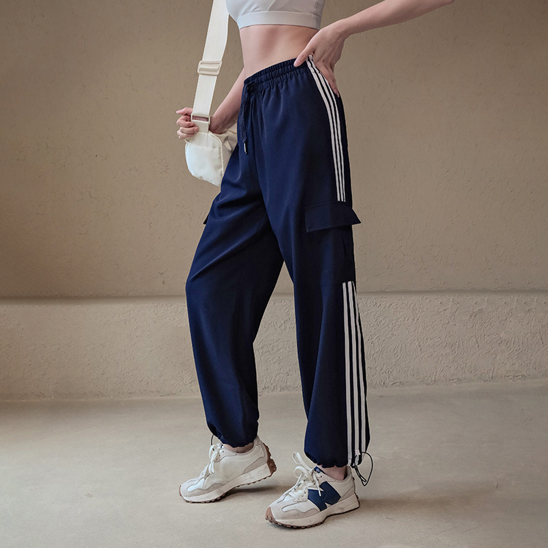 Ackdcs宽松显瘦瑜伽裤女秋冬新款休闲运动健身长裤高腰直筒阔腿裤,淘宝优惠券,粉丝福利购,淘宝优惠卷