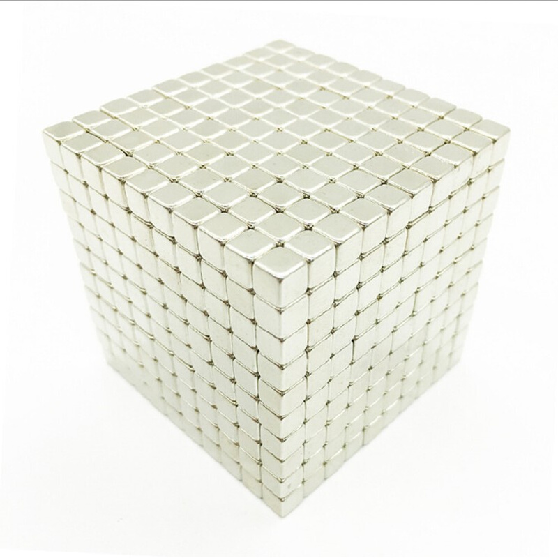 5MM方形磁力珠磁铁球魔力性巴克球1000颗魔力磁球方块便宜正方形-图2