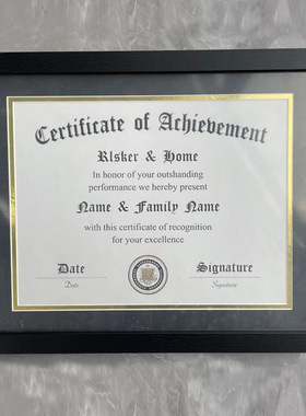 木质拼图裱框相框摆件摆台装裱画挂墙画框批发现代简约挂画家居