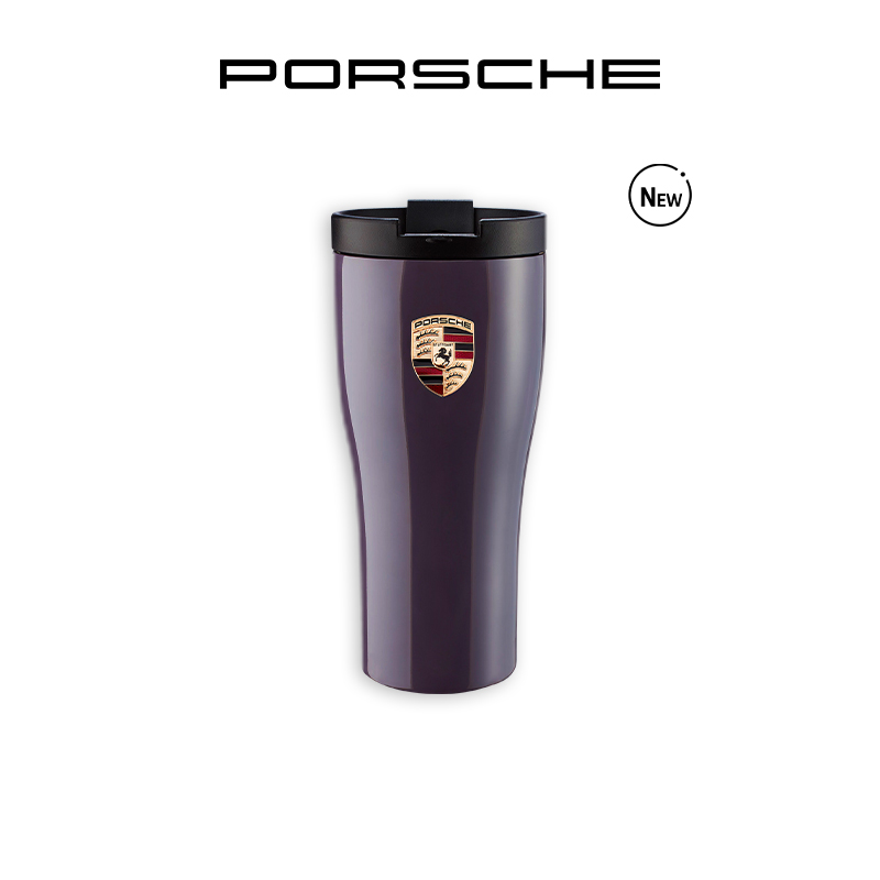 【官方正品】Porsche 保时捷 经典系列 不锈钢保温杯车载便携运动 - 图1