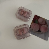 Прозрачная коробка, герметические невидимые милые очки с бантиком, изысканный стиль