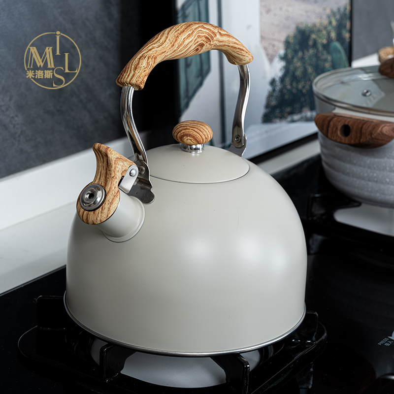 简约现代样板间厨房橱柜台面软装饰品水壶汤锅收纳厨具花器艺摆件 - 图1