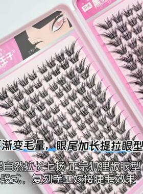 布偶猫大容量嫁接感狐系假睫毛