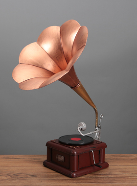 速发复古老式收音录音机电视机放具机摄影机打字机模型道映摆件