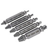 Quick-release broken screw extractor/sliding thread broken screw removal tool/screwdriver/double-ended broken screw remover