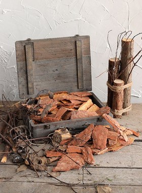 速发面打风园磨烘干松树皮辅料造景铺地填充物园林景观铺田装饰松