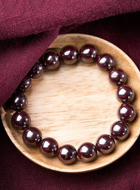 【寺庙同款】天然原矿朱砂手链高