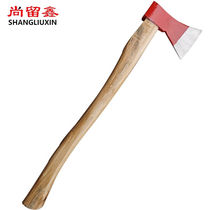 Shangrixin Steel Fire Axe Multifunction Waist Axe 70cm Steel Mid Axe Demolition Tool Big Sharp Axe Camping Hand Axe