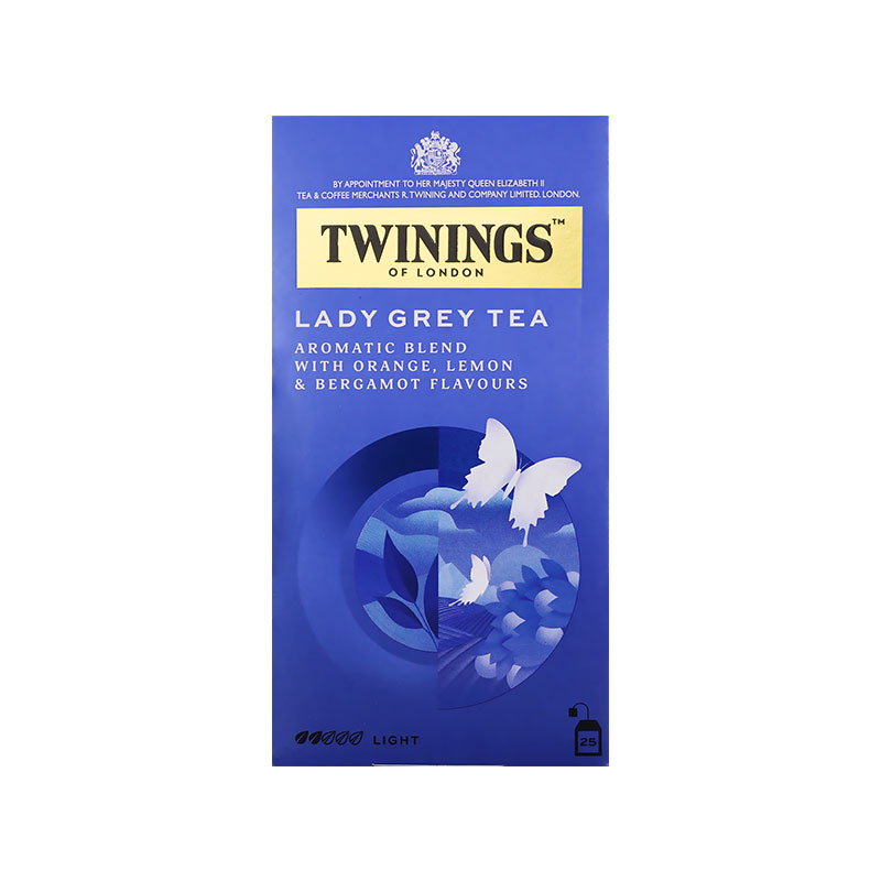 twinings英国川宁仕女伯爵红茶茶包柠檬伯爵茶奶茶茶叶红茶包进口