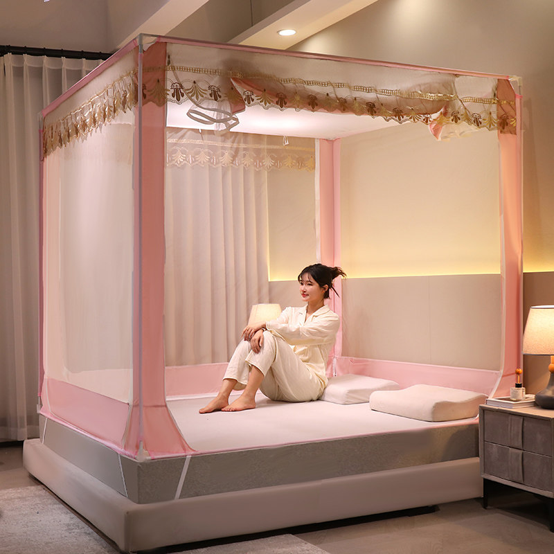 蚊帐家用2025新款不需要不含支架单卖坐床式蚊帐单独账纱不带支架,淘宝优惠券,粉丝福利购,淘宝优惠卷
