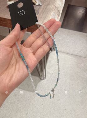 韩国饰品清冷风串珠百搭项链