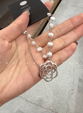 手机链花朵高级感珍珠饰品