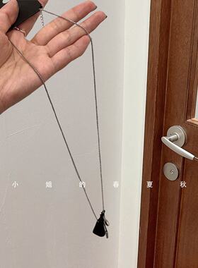 韩国饰品高级感独特镂空星星项链