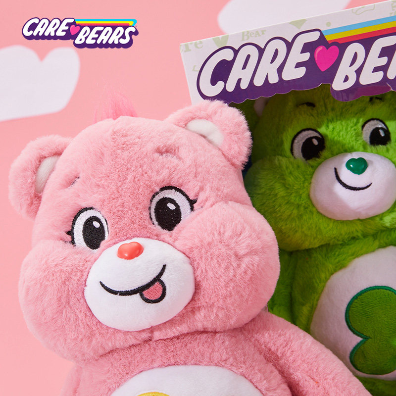 carebears毛绒玩具生日礼物抱枕 carebears毛绒布艺类玩具