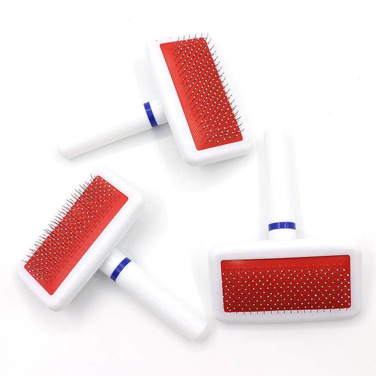 宠物针梳双排单排开结梳气垫蓬松梳子美容梳子大号加厚钢梳梳浮毛,淘宝优惠券,粉丝福利购,淘宝优惠卷