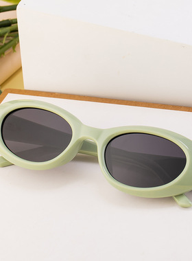 韩女松弛感~chill~时尚小框偏光太阳镜女韩式同款潮流街拍墨镜女