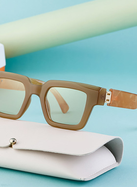 气质感！欧美时尚方框墨镜女潮网红同款太阳镜女士