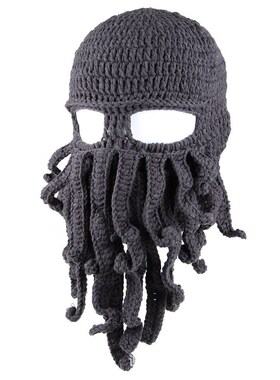 Explosive fashion wool knit octopus hat时尚毛线针织章鱼帽