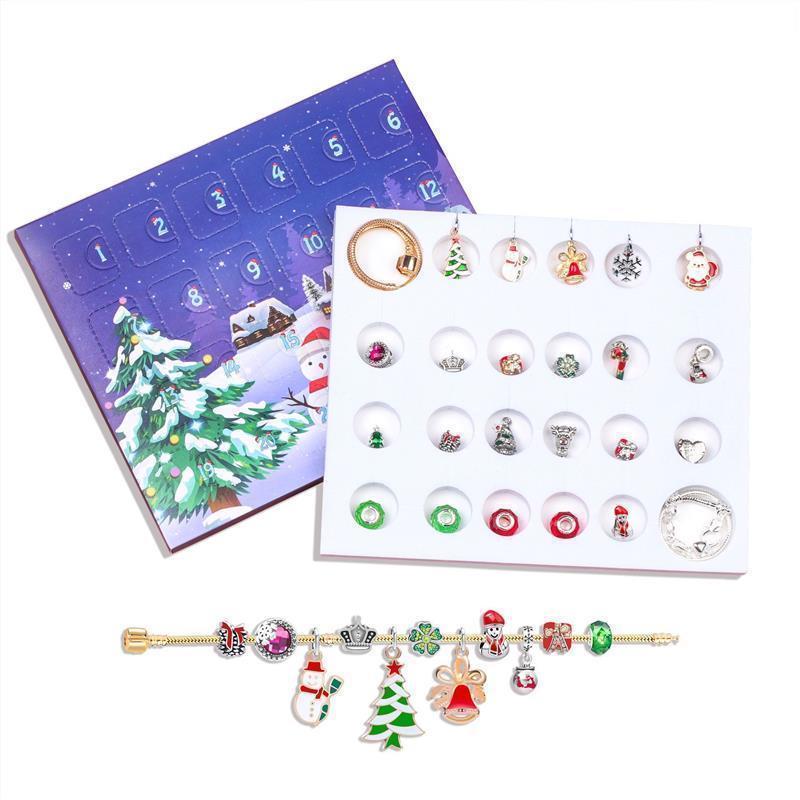 24 Grid Countdown Christmas Advent e Envelope Blind Box D - 图1