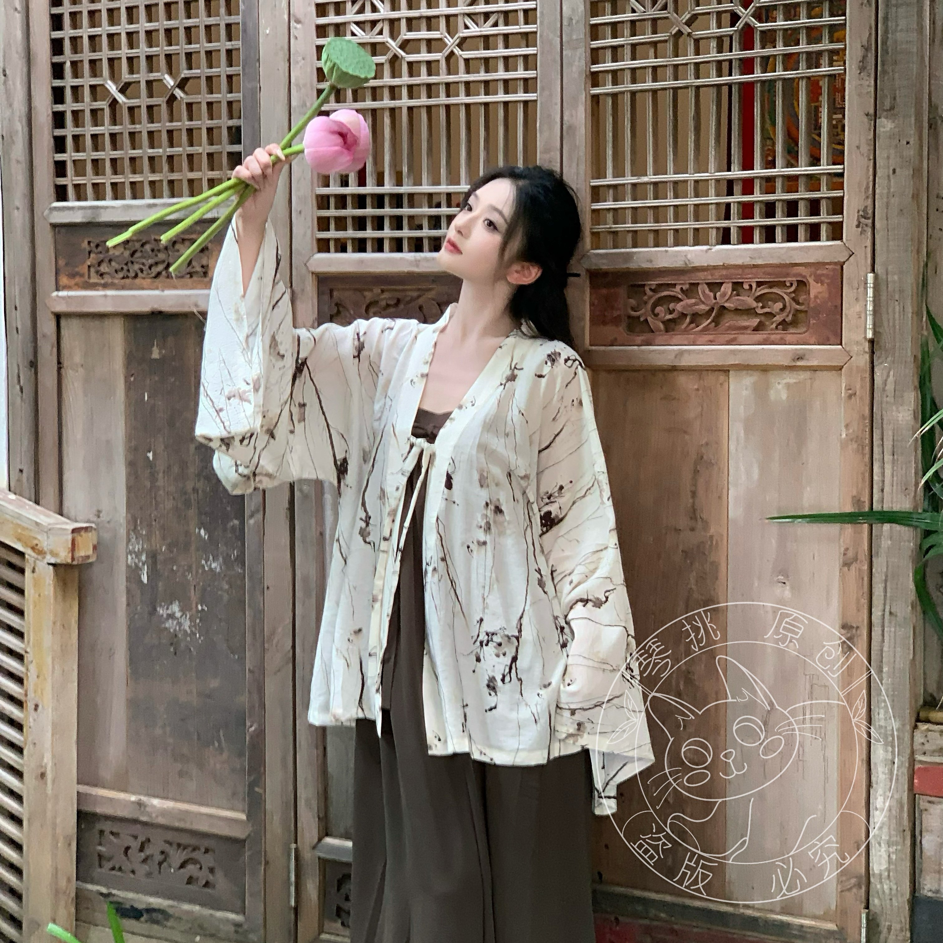 琴挑北朝【扶桑】魏晋褶衣改良齐胸松紧吊带裙汉服日常春夏通勤,淘宝优惠券,粉丝福利购,淘宝优惠卷