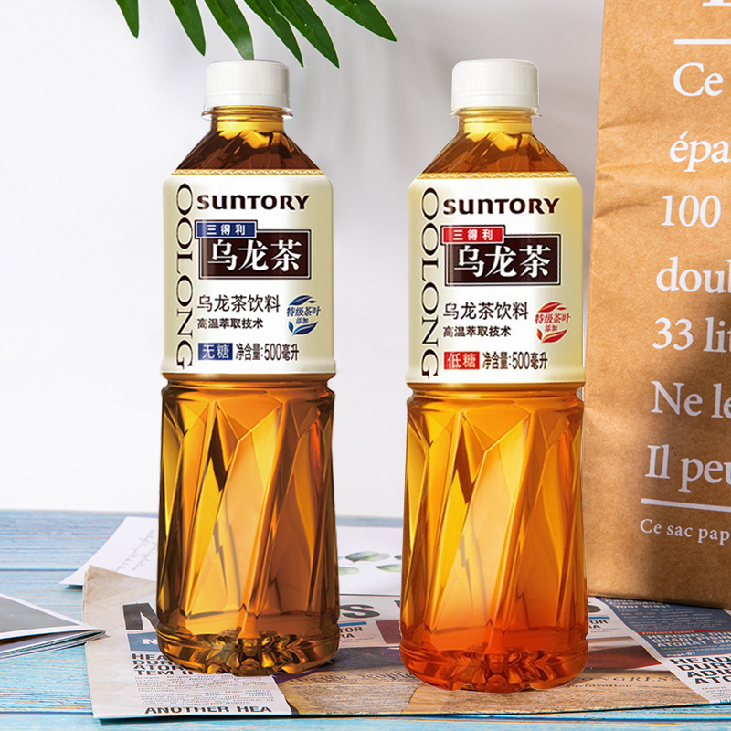 SUNTORY三得利乌龙茶500ml*5瓶