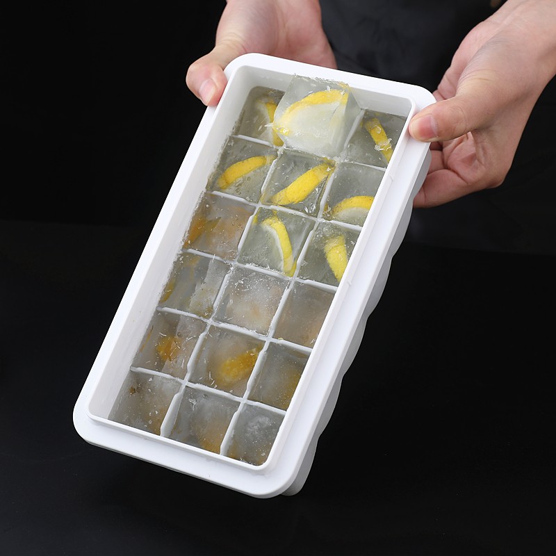 大冰块制作盒子创意带注水密封盖冰格家用冰镇饮料冰粒速冷冻模具-图3