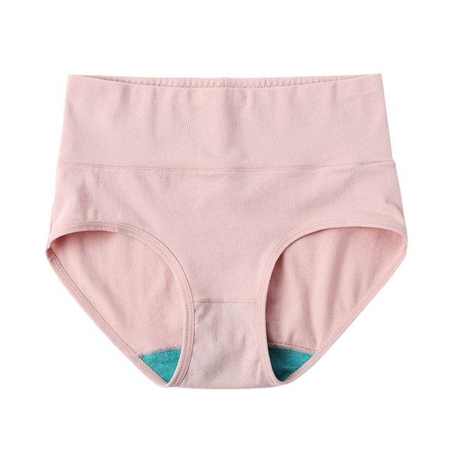 AB underwear women's high-waist pure cotton antibacterial shorts stretch cotton close-fitting plain color breathable and comfortable small boxer briefs